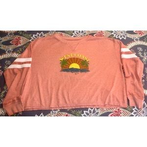 Women’s Crop Long Sleeve “West Coast” Thermal Top